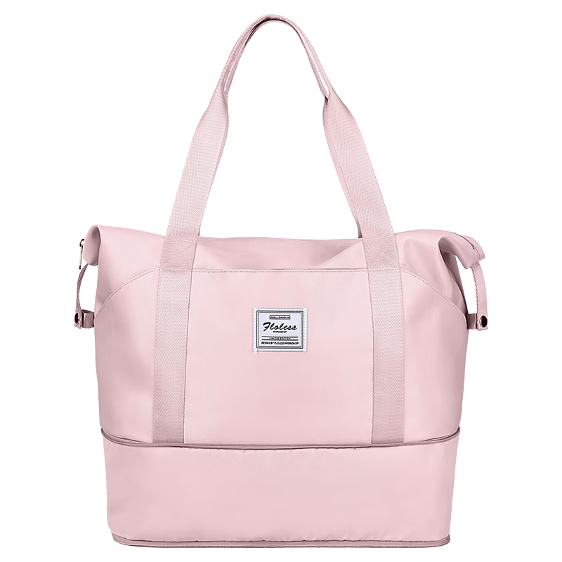 Landcase Women's Handbag, Sports Fitness Swimming Backpack, Multifunctional Short-Trip Travel Bag, 5102 Pink