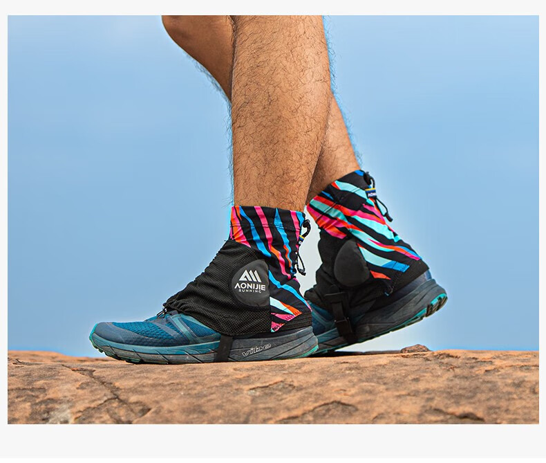 AONIJIE Sandproof Gaiters for Trail Running Hiking Outdoor Anti-Sand Insect Unisex Shoe Covers 9