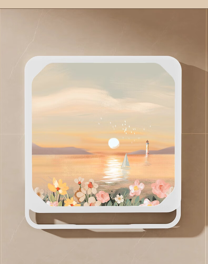 Fanyejia Bathroom Wall Mural Folding Storage Cabinet, Shower Organizer for Clothes, Waterproof No-Drilling Storage Box Shelf for Bathroom 5