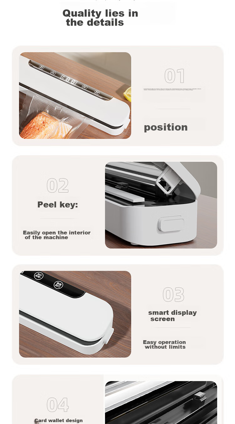 Baijie Food Grade Vacuum Sealer Bags Large 30x40cm Food Vacuum Seal Storage Bags Packaging Bags Preservation Bags Compression Storage Bags 16
