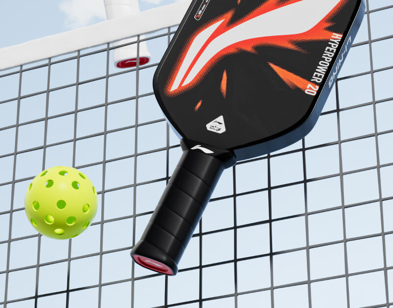 Li-Ning Paddle, Fiberglass Racket for Beginners, Sports Training And Competition, Pickleball, Pearl White 2