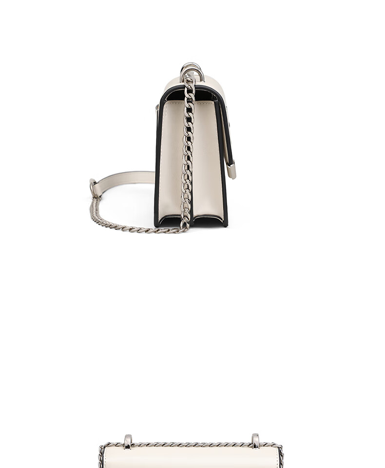 C.BANNER Leather Handbag, Women's Chain Small Square Bag, Shoulder Crossbody Phone Bag, Brand Birthday Gift for Girlfriend on May 20 9
