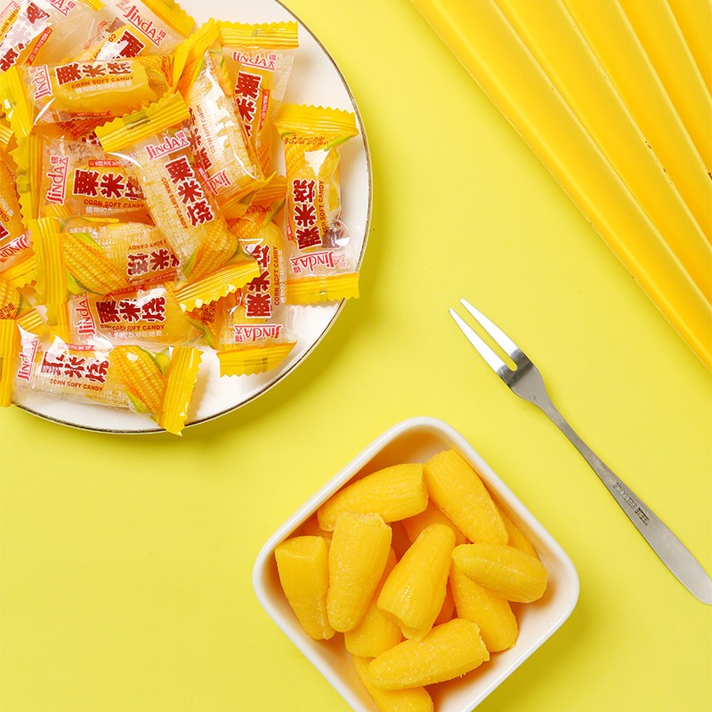 锦大粟米烧 500g/袋装 玉米糖 软糖 喜糖 糖果 前台招待糖 婚庆糖