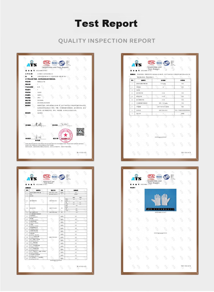 Minggu Etiquette White Gloves Three-Rib Style for Duty Operations, Military Parade, Security Guards, 10 Pairs, CW345756 1