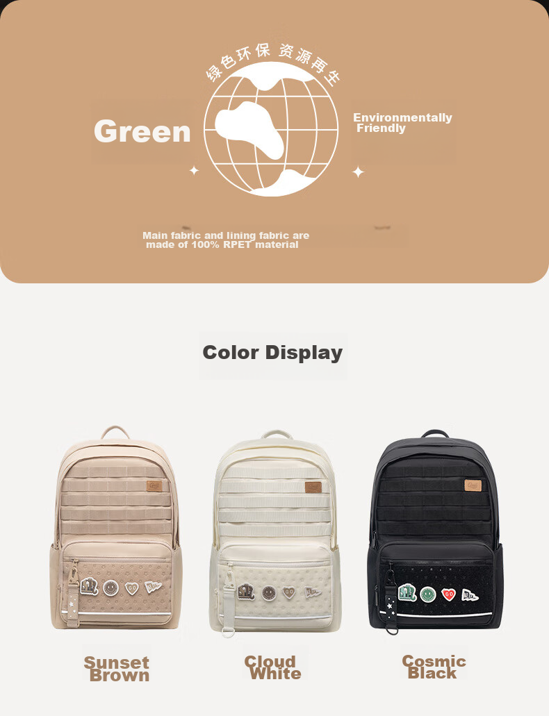 Gmt for Kids School Backpack for Middle And High School Students, Elementary School Grades 5-6 Spine Protection Lightweight Large Capacity College Backpack for Men Black 13