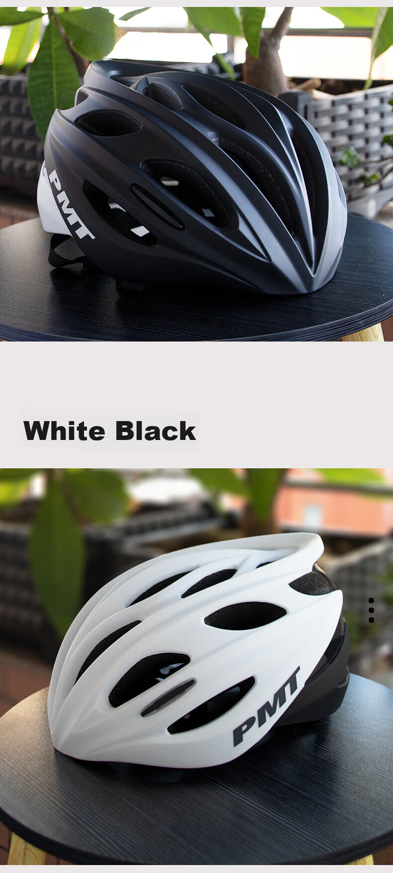 PMT Prussian Bicycle Helmet, Large Head Circumference, Plus Size, Extra Large, for Mountain And Road Bikes, Cycling Helmet, Black 3