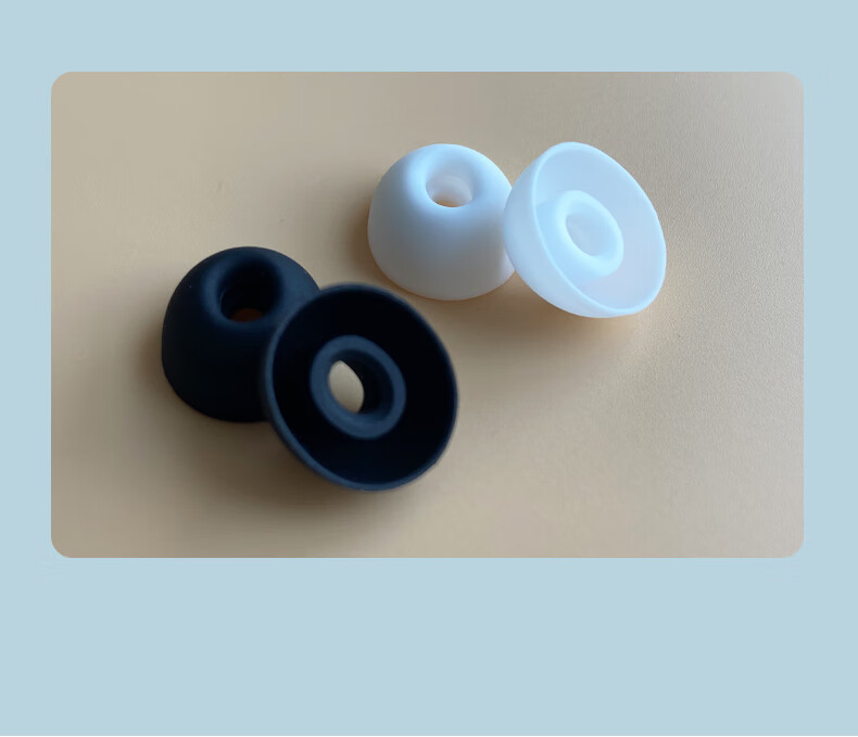 Masentek Earphone Ear Tips And Earbuds, Compatible with Edifier Lolli Pro2 Bluetooth Ear Soft Silicone Replacement Accessories for In-Ear Headphones LolliPodsPro/GM3/GT4, White 12