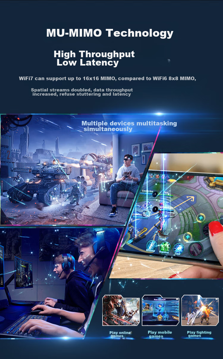 COMFAST WIFI7 Wireless Network Card, Gigabit PCIe Internal Dual-Band 5G High-Speed BE8800, Wireless Bluetooth 5.4 Two-In WiFi Receiver, CF-BE200 10
