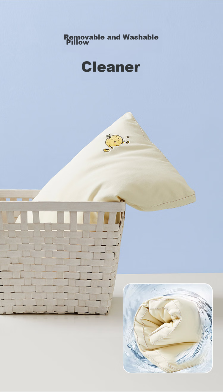 Luolaikids Pillow, 100% Cotton And Silk Protective Pillow, Maternal And Infant Class A Breathable Baby Pillow Core, Single Pillow, 40*60cm 9
