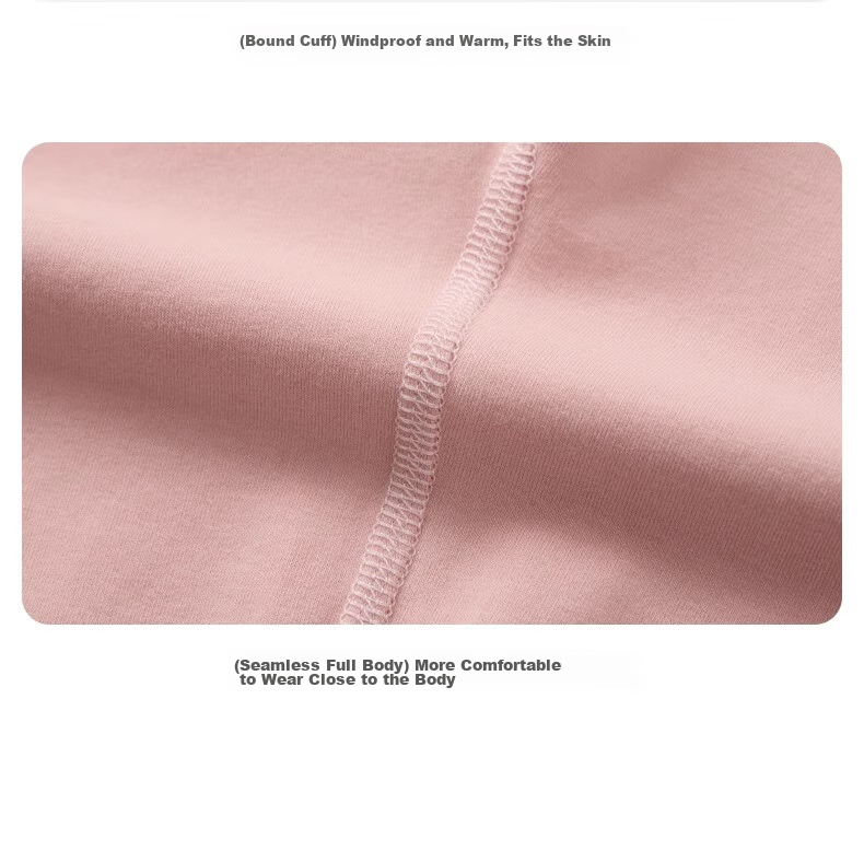 Niduoxiong Winter Baby High-Waist Waist Protection Underwear Set, Children's Pajamas, Infant Cotton Breathable Sleepwear, Warm Underwear for Autumn And Winter 35