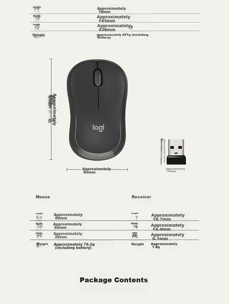 Logitech MK295 [Enterprise Grade] Wireless Keyboard And Mouse Combo, Ultra-Thin for Office Desktop And Laptop, Business Purchase, Black [Bulk Order Discount] 7