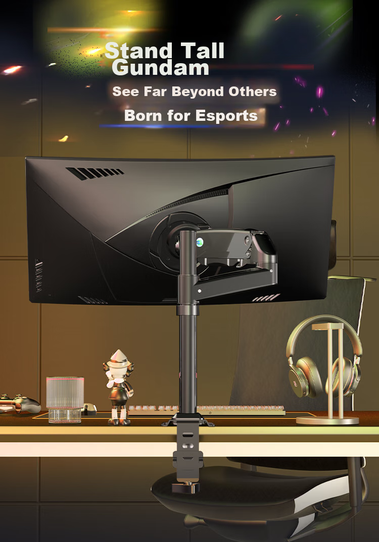 KALOC Monitor Stand, Monitor Arm, Mechanical Arm Display Stand, Computer Stand, Monitor Suspension Arm Bracket, Inverted Monitor Stand, Computer Desk Bracket DH100 3