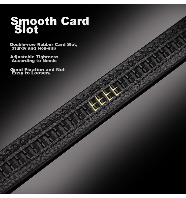 CROCODILE Top-Grain Genuine Leather Versatile Women's Automatic Buckle Belt, Exquisite Bee Buckle Waist Belt, 12821 Black 8