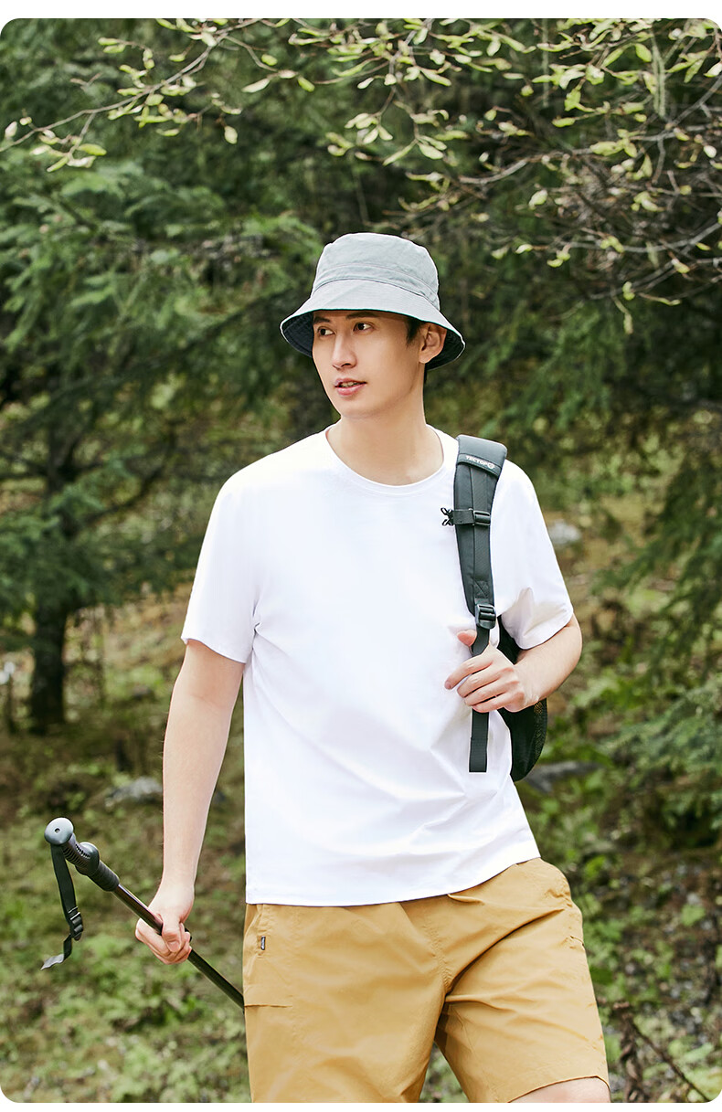 TECTOP Outdoor Short-Sleeve Lightweight Breathable Crew Neck T-Shirt, Top 2422111TX Bicheng M 5