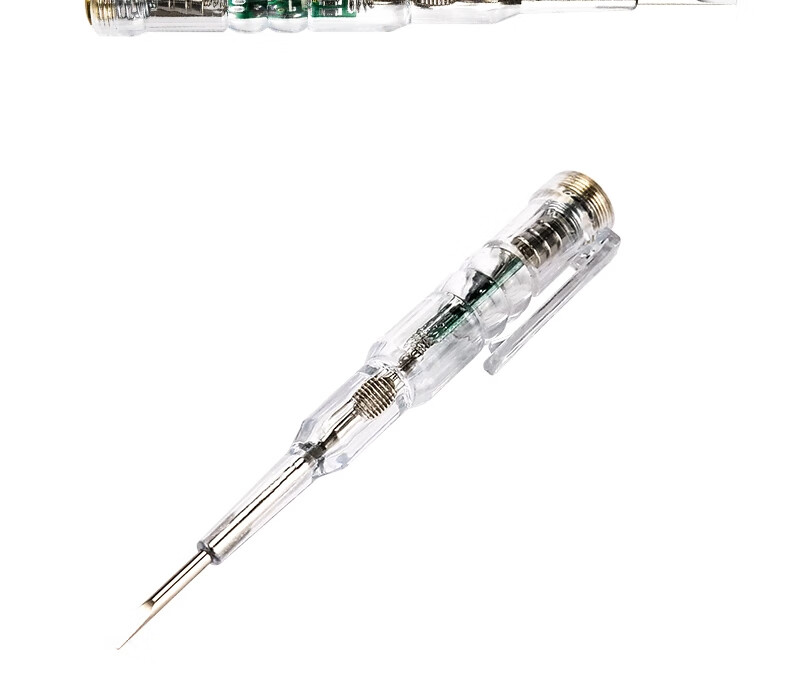 Haisidike High-Brightness Dual-Color Inductive Voltage Tester Screwdriver Electrical Test Pen 5-Pack [Jingcang] 16