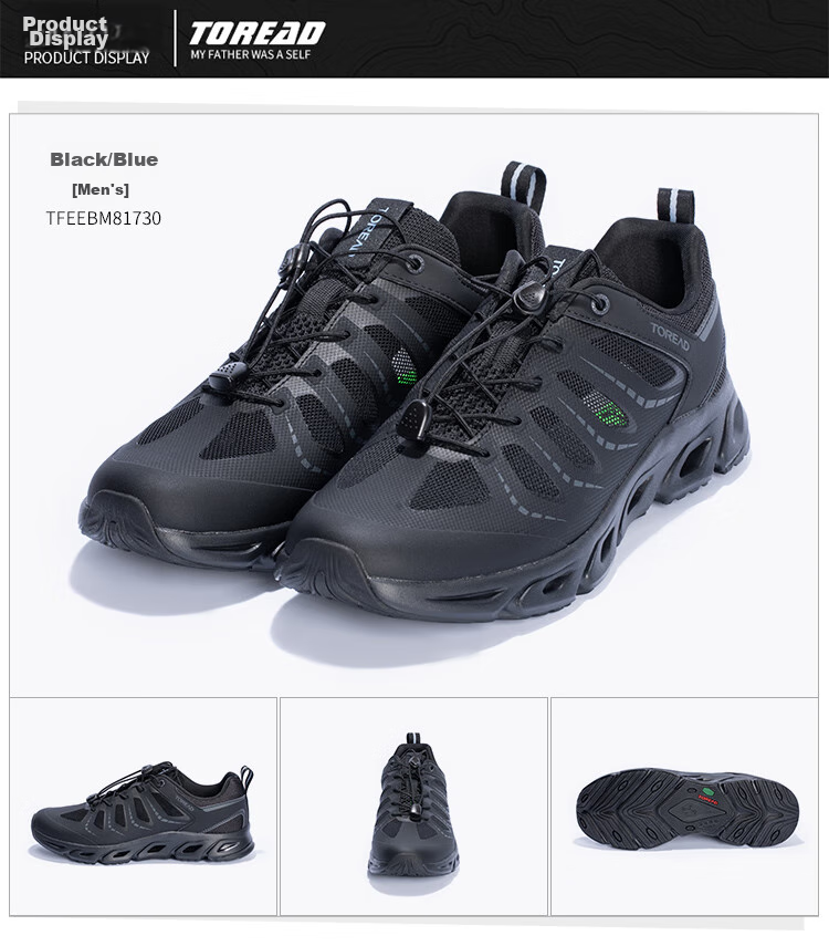 TOREAD Stream Trekking Shoes, Spring And Summer Men's Outdoor Comfortable Breathable Non-Slip Wear-Resistant Drainage Quick-Drying Beach Shoes TFEEBM81730 5