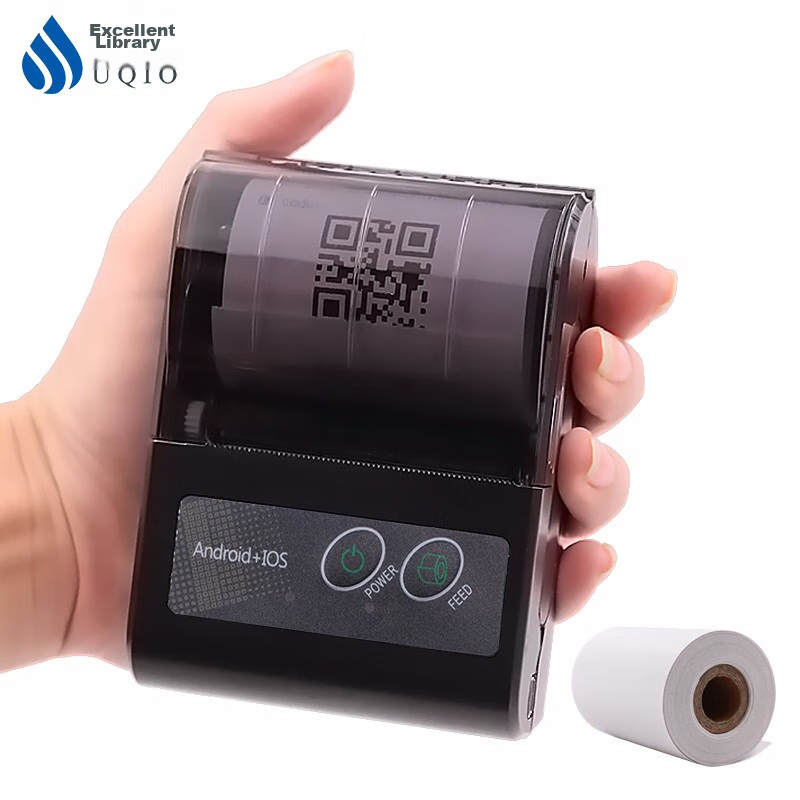 Youku Portable Receipt Printer, Meituan Takeout Delivery Ticket Scale Bill Thermal Printer, 58mm Receipt Machine