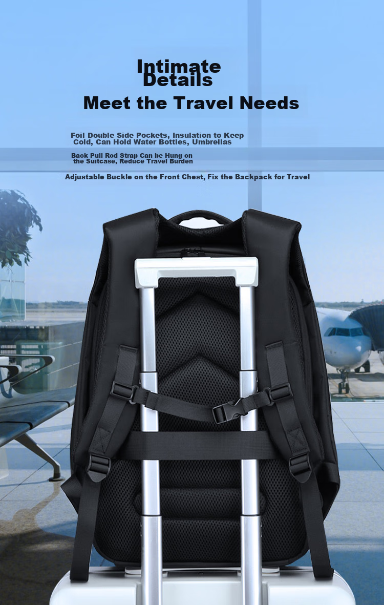 JD Original TANK New Model 2026 Sports Backpack, Large Capacity, 180° Expandable, Business Commute Laptop Bag for Me 13
