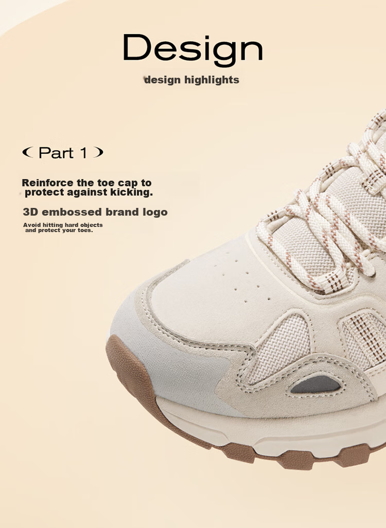 CAMEL [Taihang] Outdoor Hiking Shoes for Men And Women, Water-Repellent, Non-Slip, Wear-Resistant Mountain Climbing Sports Shoes 6