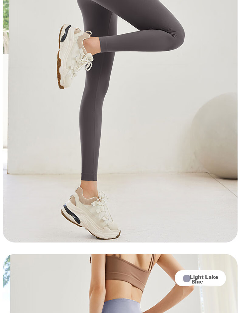 XUEXIMAN High-Waisted Yoga Pants for Women with Butt-Lifting Effect, Running Sports Leggings, Base Layer Fitness Yoga Wear for Summer 23