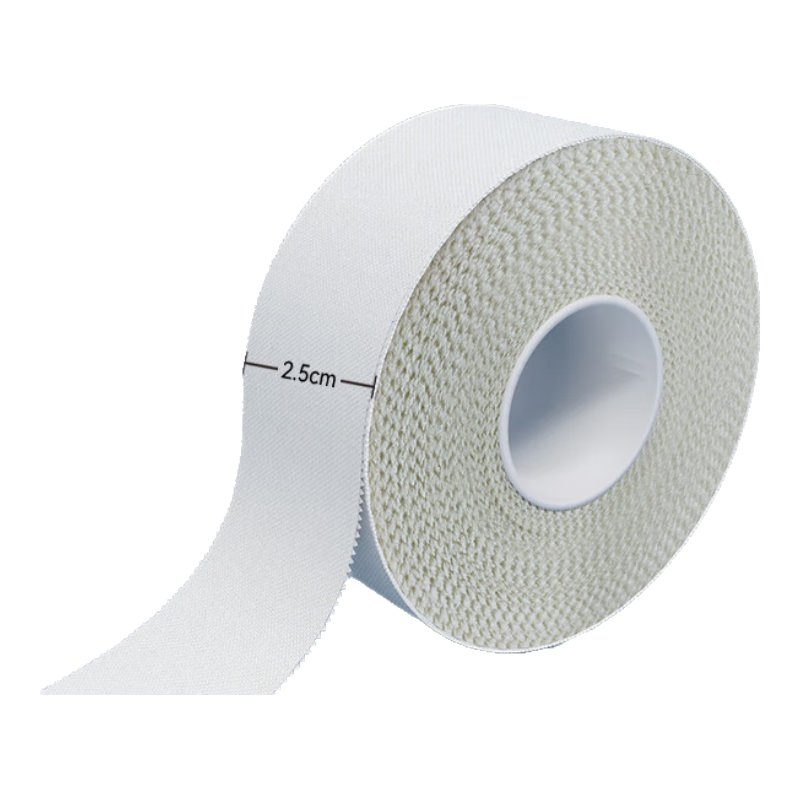JD Original Muscle Tape, Sports Adhesive Bandage, Kinesiology Tape, White Elastic Bandage for Feet, Skin Film, 2.5cm*11m