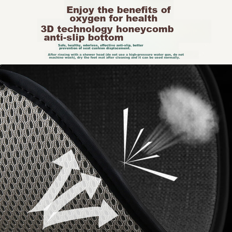 Yueyebing Car Seat Cushion, All-Season Seat Cover, Polyester And Linen Seat Pad, Universal Fit for All Seasons, Suitable for New Energy Vehicles, Front Row Black