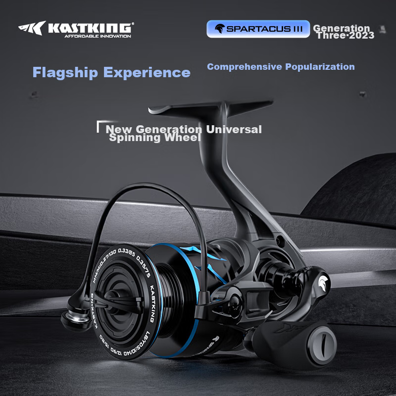 KastKing Kastingsbada 3rd Generation Spinning Reel, Versatile Ultra-Light Fishing Line Reel, for Micro Fish And Bass, Long-Distance Casting Fishing Reel
