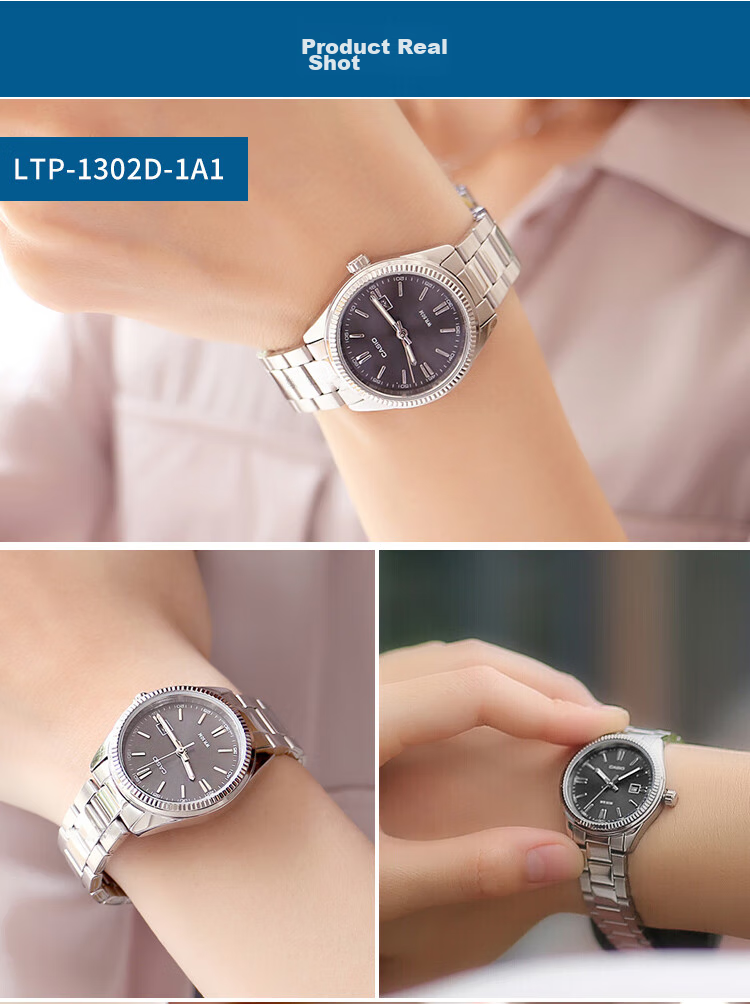 CASIO Ladies Analog Series Watch, Commuter Waterproof Student Quartz Wristwatch, Gift for Girlfriend, LTP-1183A 5
