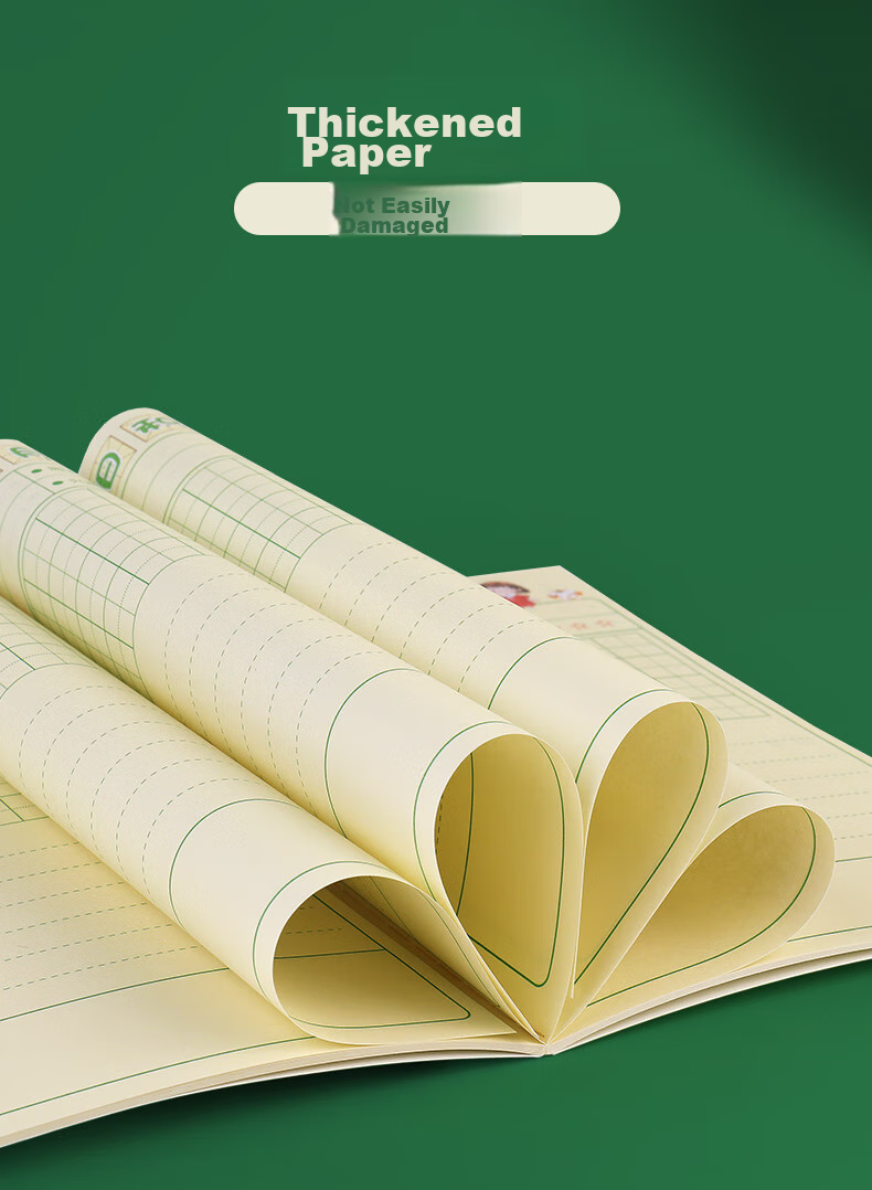 DiLe A5 Reading Notebook for Elementary Students, Good Words And Sentences Collection And Recording Book, Portable Reading Notes And Reflections for Each Grade Level, 32 Sheets, Good Words And Sentences (Set of 4) 085043 6
