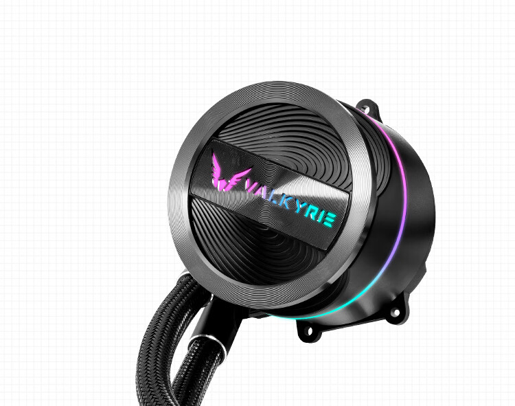 VALKYRIE A360 VK All-In CPU Water Cooler, Multi-Platform Brackets, Supports LGA1700, ARGB Lighting Effects, Hidden Cable Management 3