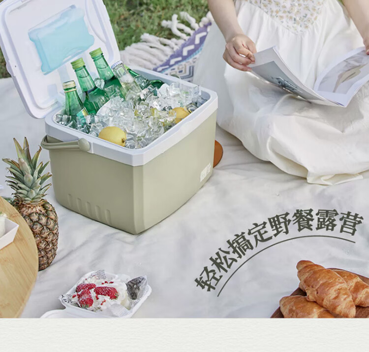 TAN XIAN ZHE Insulated Cooler Box, Outdoor Camping Large Capacity Refrigerator, Commercial Use for Street Vendors, Cold Storage Box, Car Ice Bucket 9