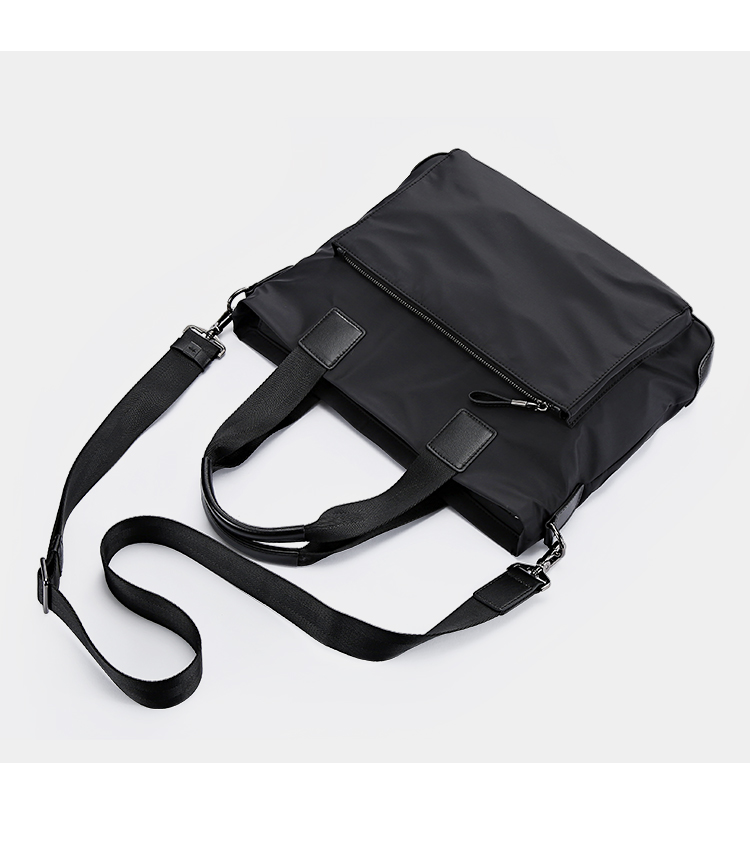 Pabojoe Men's Handbag, Business Briefcase, Large Capacity Laptop Bag, Document Bag, Shoulder Crossbody Bag 15