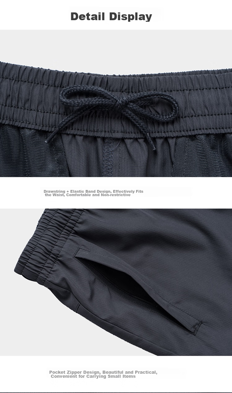 Jordan Men's Sports Shorts 2026 Summer Breathable Quick-Dry Moisture-Wicking Woven Five-Point Casual Pants 23