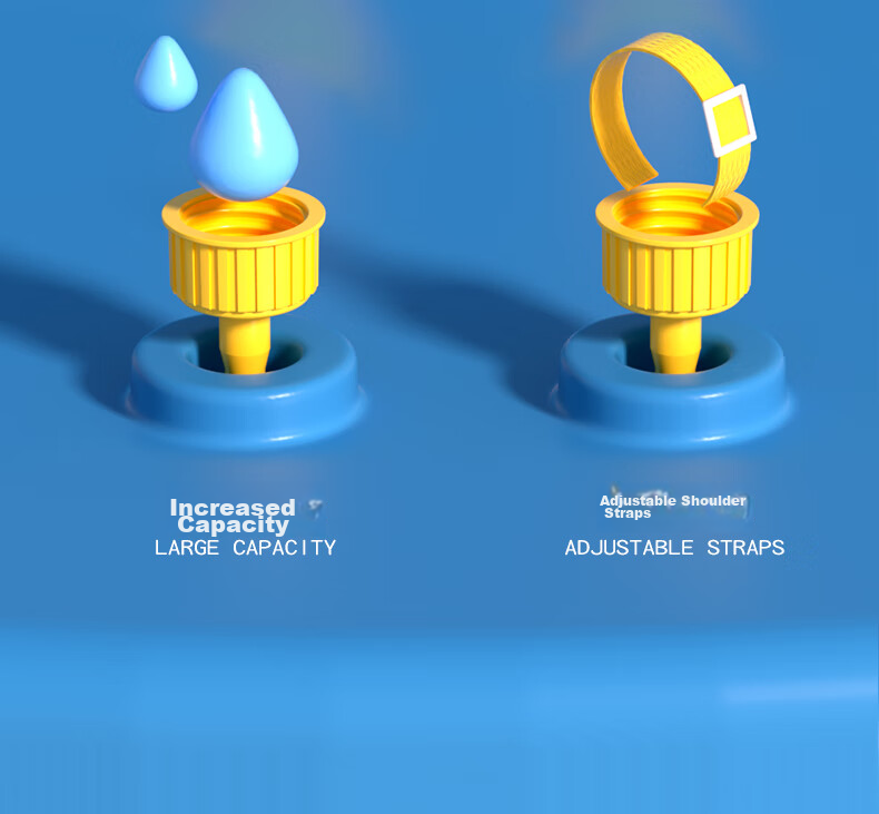 BIG TAYLOR Kids Water Gun Spray Toy for Boys Ages 1-3-6, Preschool Water Play, Floating Water Gun Battle Toy 5