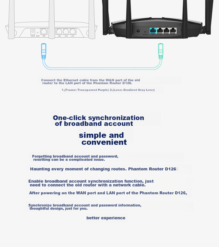 MERCURY Phantom Router D126 Dual-Band Wireless Router Stable Wall-Penetrating Smart Dual-Band WiFi 5G Home Fiber Broadband Large Apartment Six Antennas 9