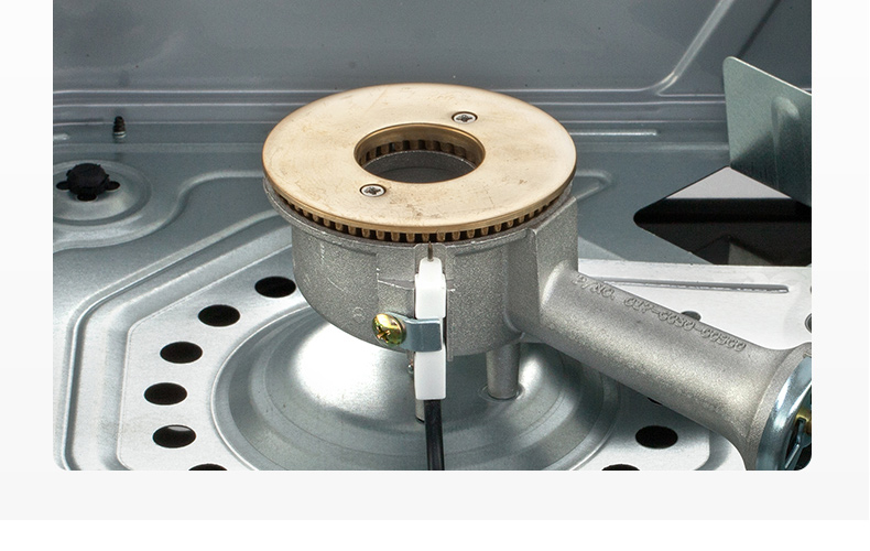 Jauto MAXSUN Portable Cassette Stove MS-3800DFS Outdoor Barbecue Butane Gas Stove, Silver Gray 19