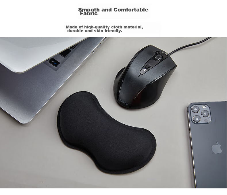 CAPERE Mouse Pad Wrist Rest, Slow Rebound Hand Support Wrist Pad, Comfortable Wrist Rest for Computer Office Use, Lucky Cat H218, 138X85X25mm 3