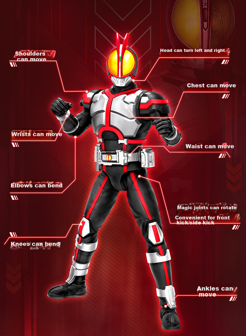 LDCX Ultraman Zero Action Figure, Creative Ride W01 Empty Blind Box Display Piece, Birthday Christmas Gift 9