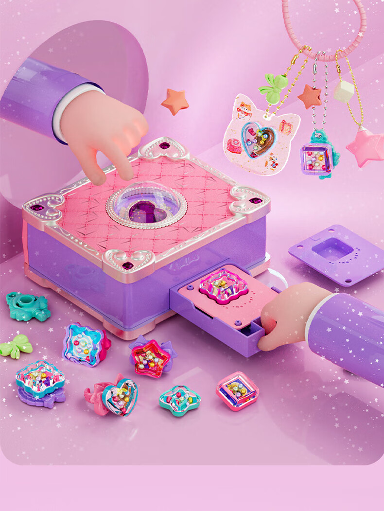 Diyu Valentine's Day Music Box, Rotating Ballet Girl, Jewelry Box, Children's Birthday Gift for Girls 3