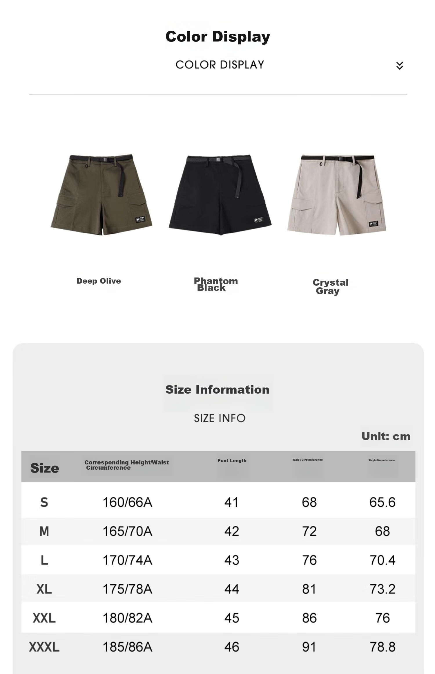 CAMEL Outdoor Quick-Dry Shorts for Women, Sun Protection Sports Casual Versatile Pants [Panda Collaboration] A24BA14168 11