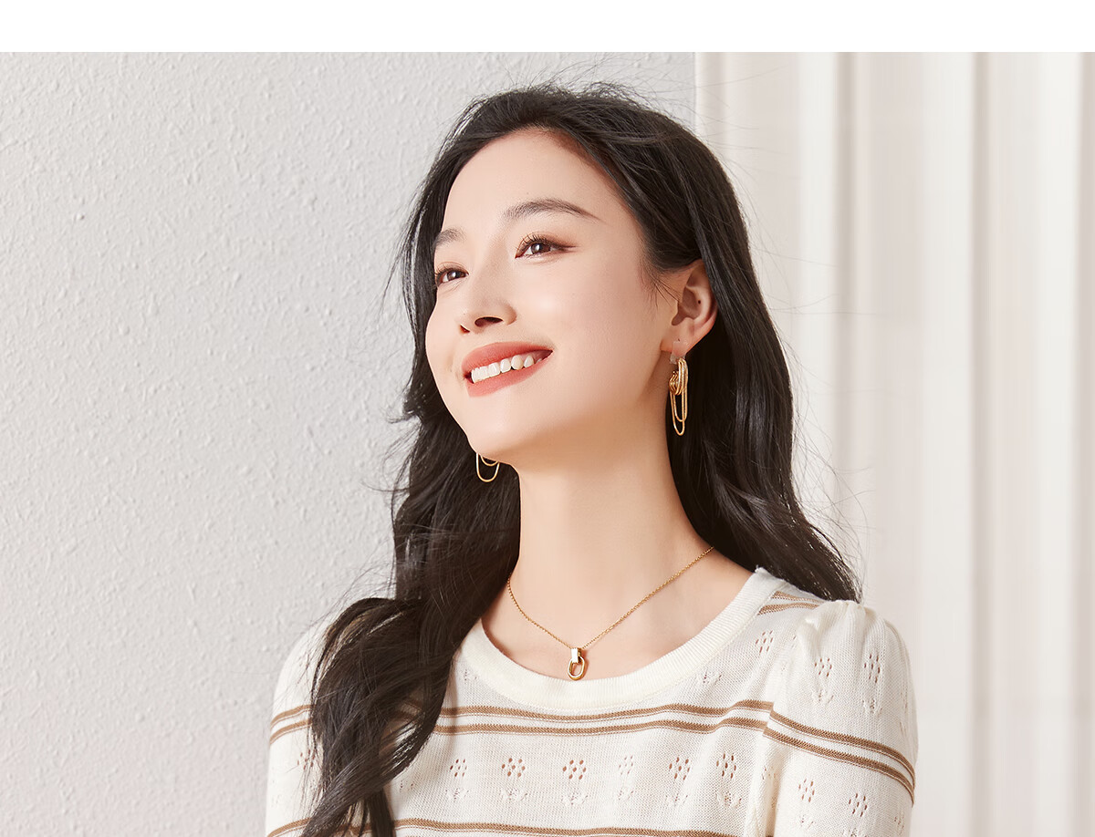 Chushen Women's Autumn And Spring Knit Sweater, Fashionable Casual Round Neck Hollow Striped Thin Long-Sleeve Knitted Top S61Z163 12