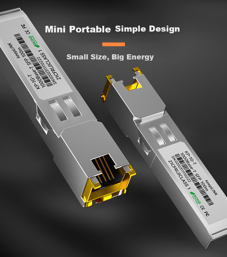 KeepLINK KP-XS2D 10 Gigabit Single-Mode Dual-Fiber SFP Optical Module, LC Interface, 1310nm, 20 Kilometers 5