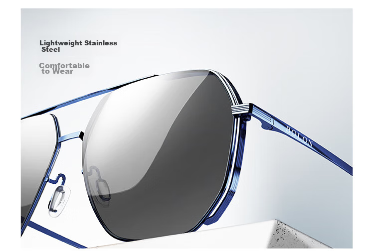 BOLON Aviator Polarized Sunglasses, Toad-Shaped Glasses, UV Protection, Driving Sunglasses, Trendy, BL8068C60 6