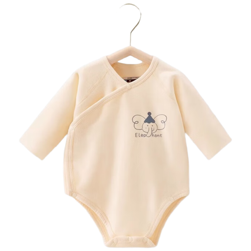 Betisdero Baby Romper Long Sleeve Bodysuit Autumn Spring Newborn Warm One-Piece Pajamas