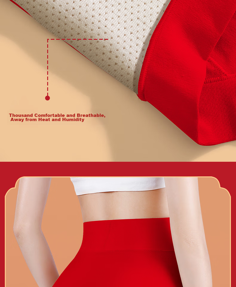 GUJIN [Women's Day Gift] Large Size High-Waist Tummy Control Underwear for Middle-Aged And Elderly Mothers 9
