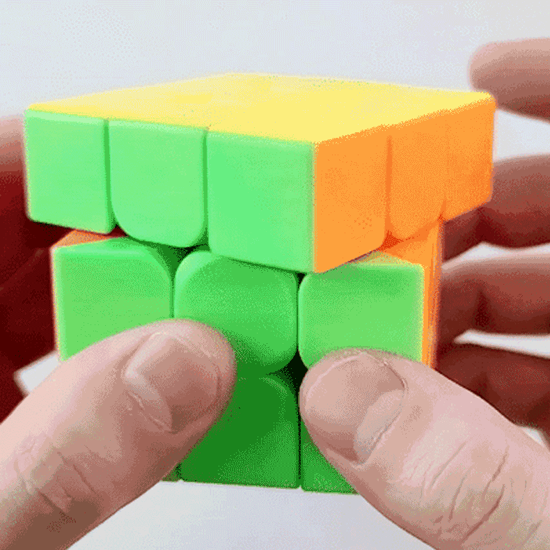 Shengshou Magic Cube And Ruler Set, 24+36+48 Segments, Transformable Magic Ruler, Children's Toy, Birthday Gift, Rainbow Color 7