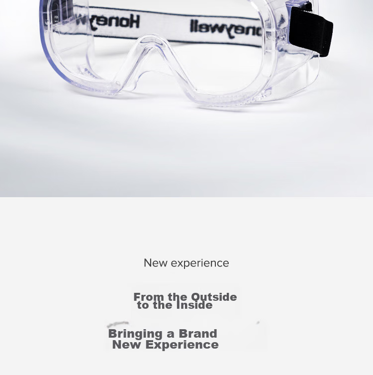 Honeywell Safety Goggles 200300 Windproof Glasses Industrial Dust-Proof Liquid Splash Pollen Catkin Protective Eyewear LG100A 3