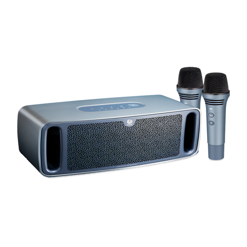 QuanminKge Home Karaoke Machine, Ediware Tuning, Audiophile-Grade Home Theater Speakers, KTV Package, Karaoke Machine, Entertainment Outdoor High-Volume M1 Flagship Editio