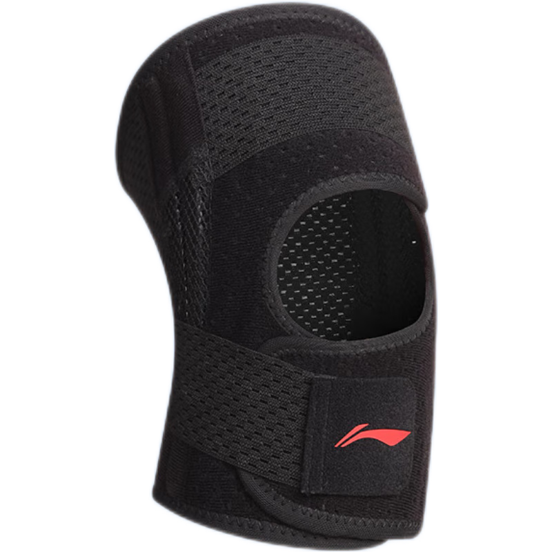 Li-Ning Knee Brace for Sports Meniscus, Thin Summer Style for Arthritis Injury Fluid Retention, Specialized for Running, Warmth, Mountain Climbing, Basketball Patella Protectio