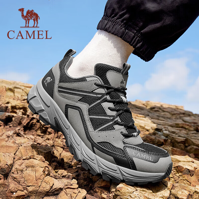 CAMEL Outdoor Hiking Shoes for Men And Women, Water-Resistant Non-Slip Trekking Shoes Cross-Country Running Sneakers F13A097031